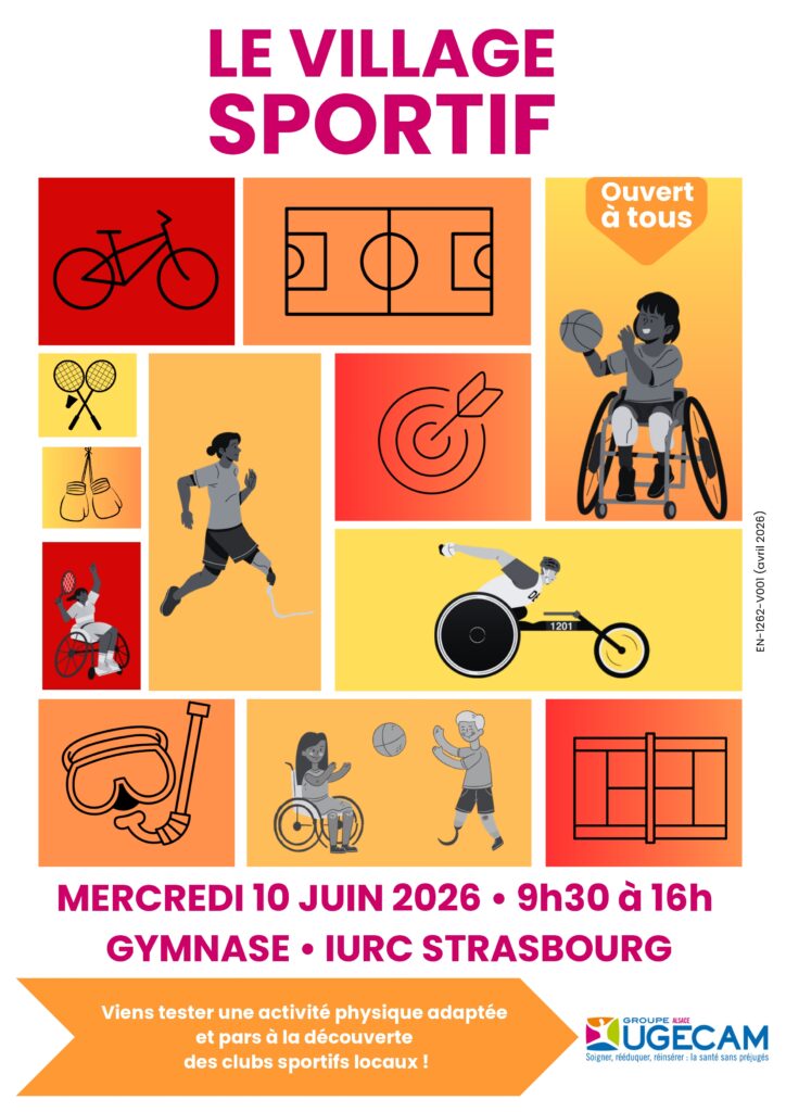 L'équipe de SAZ MEDICAL au Village Sportif à l'IURC Strasbourg.