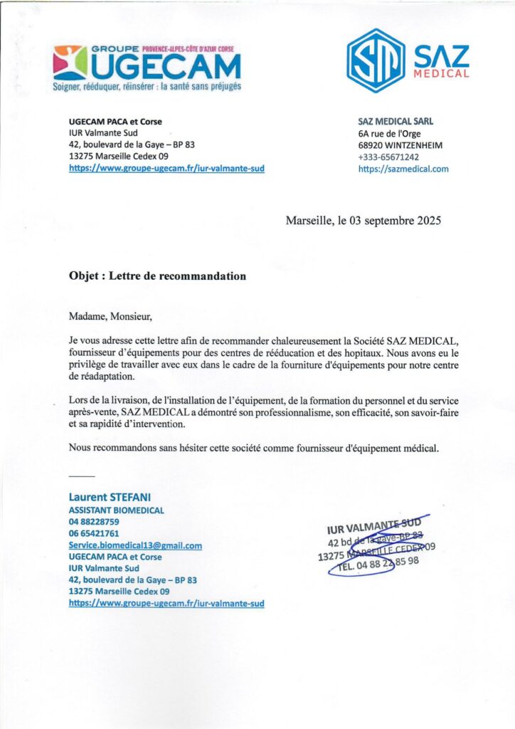 UGECAM PACA et Corse IUR Valmante Sud