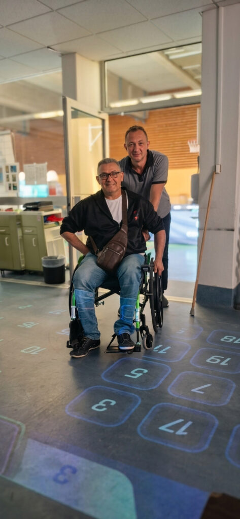L'équipe de SAZ MEDICAL au Village Sportif à l'IURC Strasbourg.