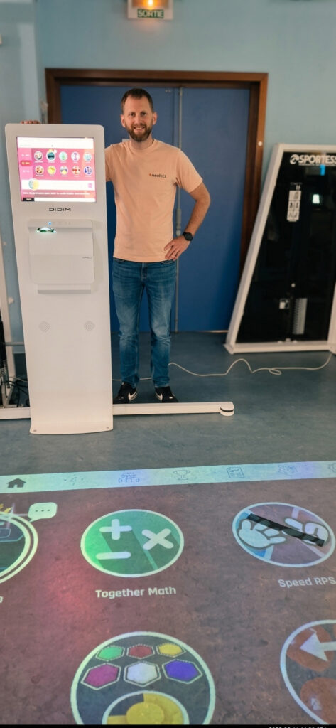 L'équipe de SAZ MEDICAL au Village Sportif à l'IURC Strasbourg.